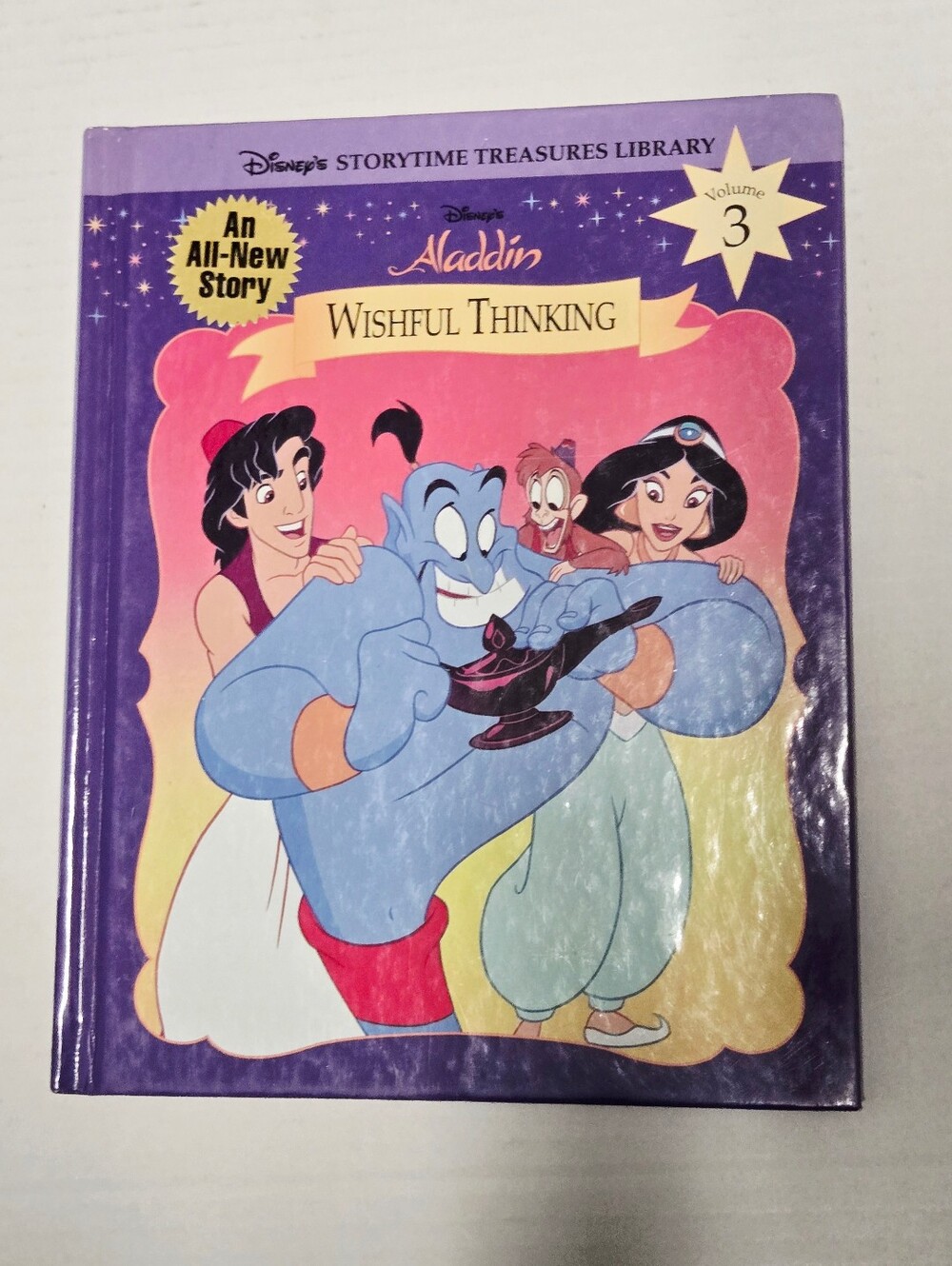 Disney Aladdin Wishful Thinking Storytime Treasures Library Vol 3 Hardcover 1998
